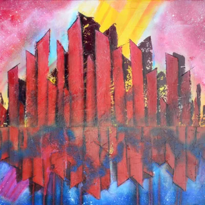 Andromea, peinture abstraite contemporaine